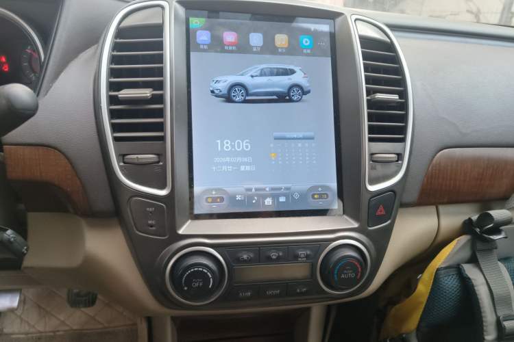 Used Nissan Sylphy 2009 1.6XE Manual Comfort Edition Audio And AC Panel