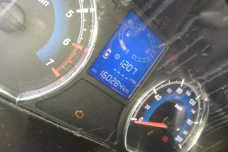 Used Karry K50 2017 1.5L Manual Standard Edition Odometer Close Up