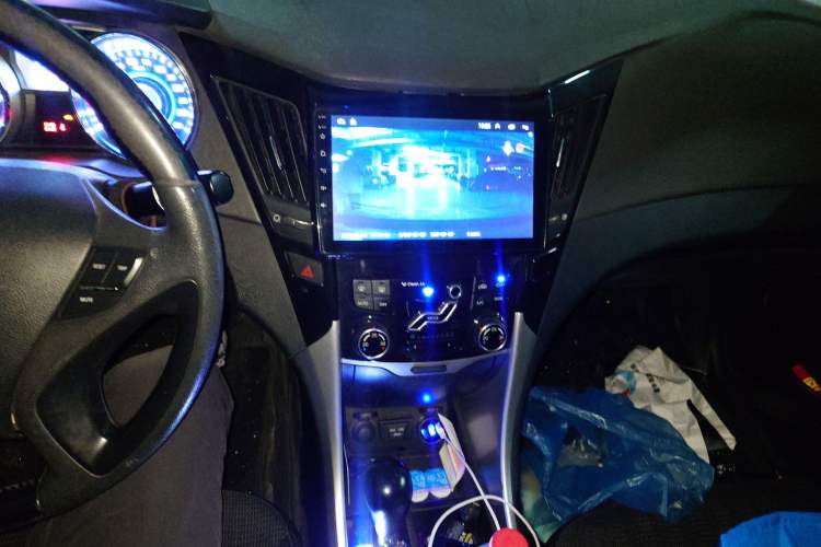 Used Hyundai Sonata 2011 2.0L Automatic Leading Edition Audio And AC Panel