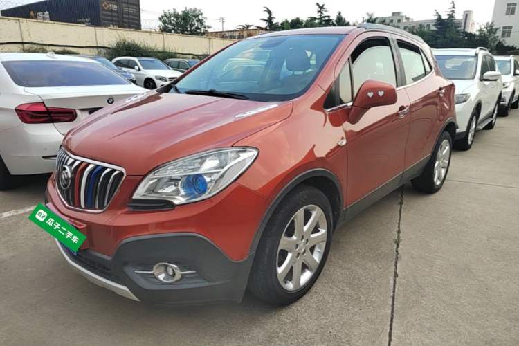 Used Buick Encore 2014 1.4T Automatic Two-Wheel Drive Urban Leading Model Guazi used car, China used car export, Used car for sale, Used cars, Cheapest cars for sale