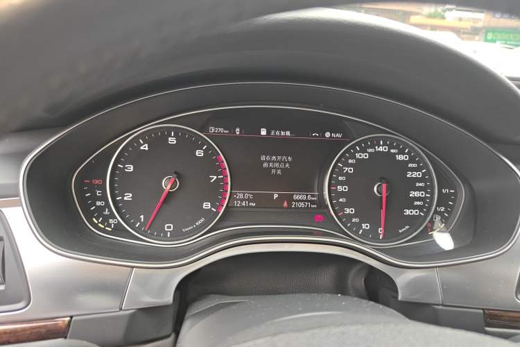 Used Audi A6L 2014 30 FSI Comfort Model Instrument Cluster
