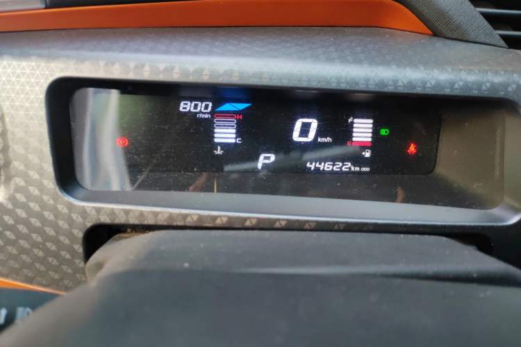 Used Geely Auto Vision X1 2017 1.3L Automatic Player Edition Odometer Close Up