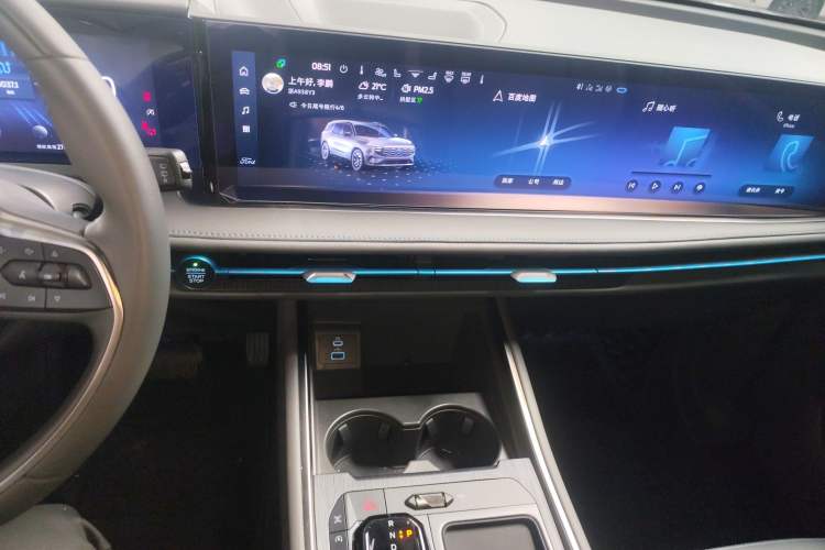 Used Ford Edge 2023 Ford Explorer L 2.0T EcoBoost Two-Wheel Drive 7-Seater Luxury Model Audio And AC Panel