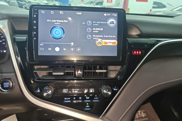 Used Toyota Camry 2022 2.5S Knight Edition Audio And AC Panel