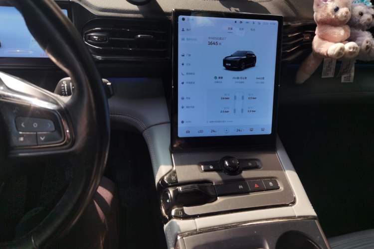 Used Nio ES6 2020 610 km Performance Version Audio And AC Panel