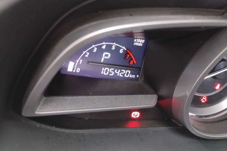 Used Mazda CX-4 2016 2.0L Automatic 2WD Blue Sky Luxury Edition Odometer Close Up