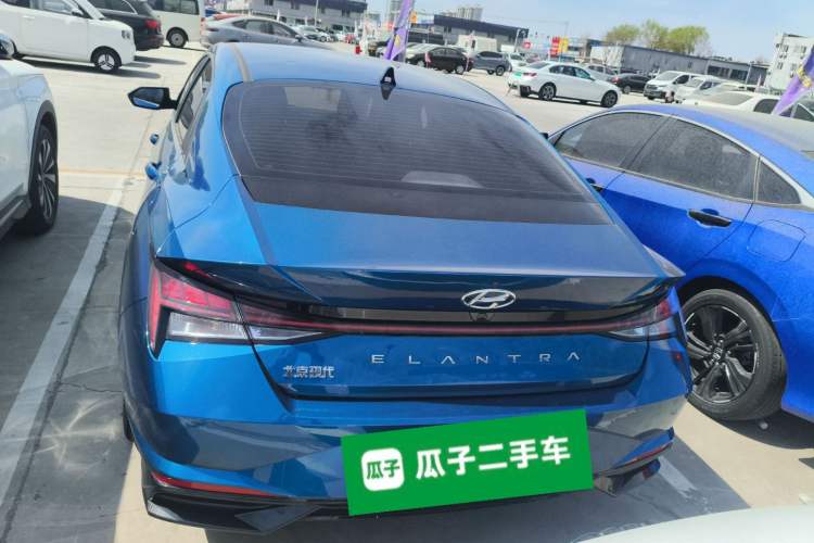 Used Hyundai Elantra 2021 1.5L CVT LUX Prestige Edition Rear