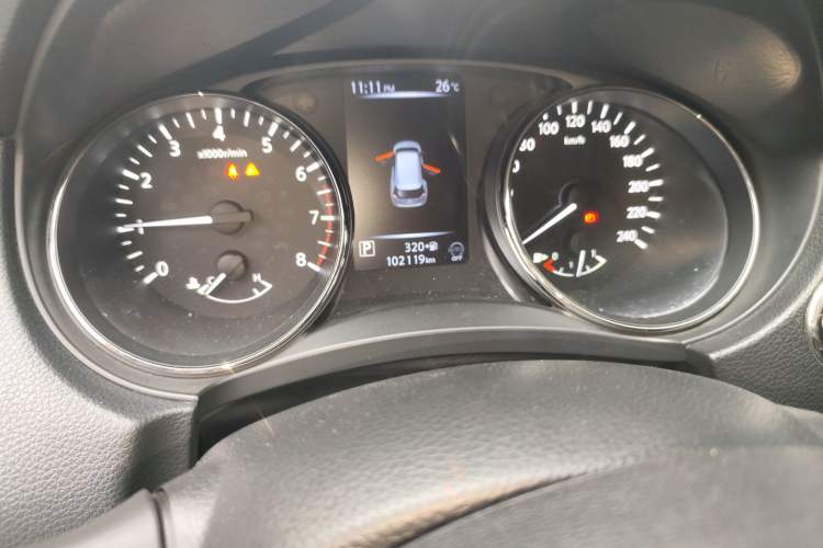 Used Nissan X-Trail 2019 2.0L CVT Comfort Edition 2WD Odometer Close Up