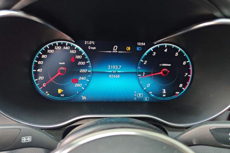 Used Mercedes-Benz GLC Coupe 2020 GLC 260 4MATIC Coupe SUV Instrument Cluster