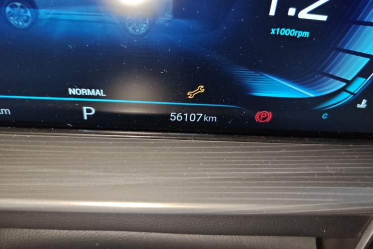 Used EXEED Zhuifeng 2022 Versailles 1.6T DCT "Chasing the Wind" Edition Odometer Close Up