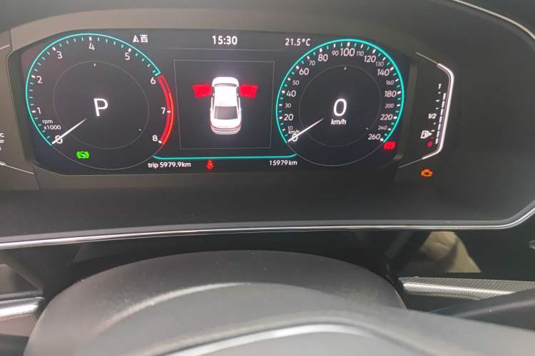 Used Volkswagen Passat 2024 380TSI Starry Dragon Edition Odometer Close Up