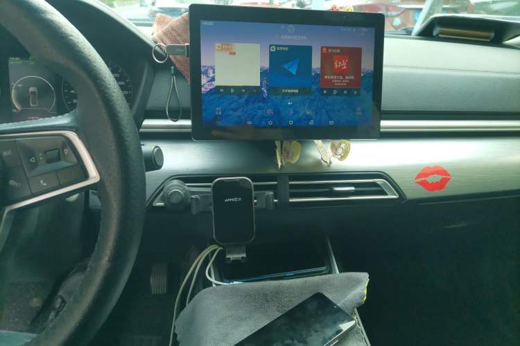 Used BYD Qin New Energy 2021 Travel Edition Audio And AC Panel