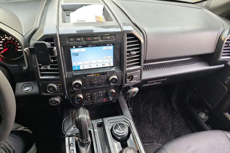 Used Ford F-150 Raptor 2018 3.5T Raptor Performance Enhanced Edition Audio And AC Panel