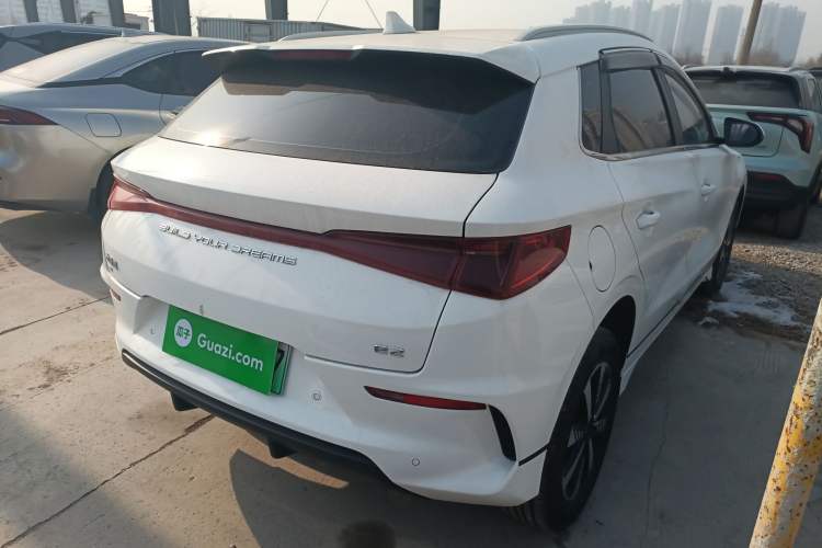 Used BYD e2 2024 Honor Edition Luxury Model Rear Right 45 Deg