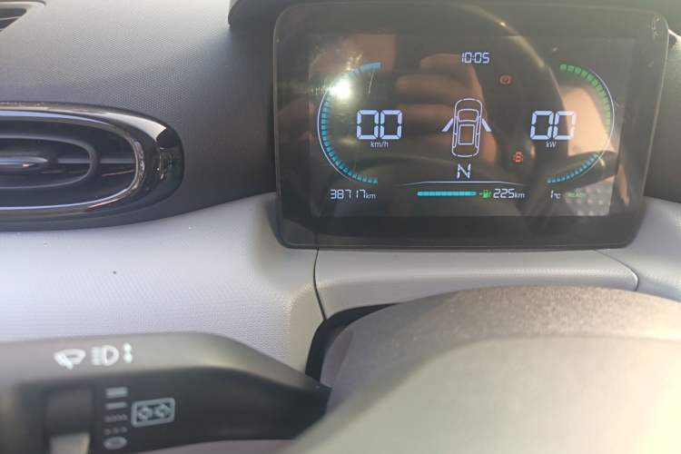 Used Leapmotor T03 2023 310 Lite Edition Odometer Close Up