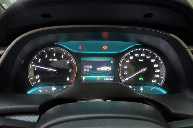 Used Buick GT 2019 18T Automatic Connected Elite Model China VI Standard Instrument Cluster