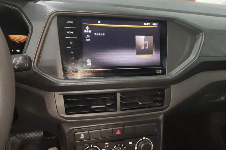 Used Volkswagen T-Cross 2022 1.5L Automatic Fashion Edition Audio And AC Panel