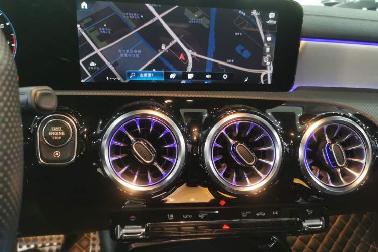 Used Mercedes-Benz A AMG 2022 AMG A 35 4MATIC Audio And AC Panel