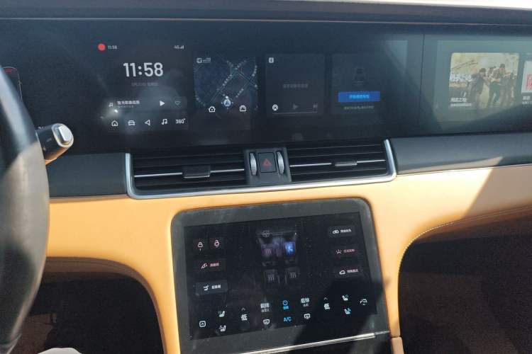 Used Li Auto ONE 2021 Extended-Range 6-Seater Version Audio And AC Panel