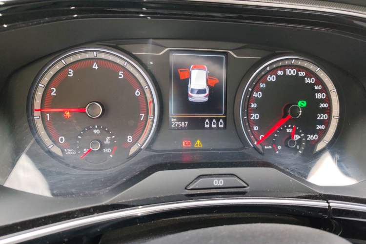 Used Volkswagen Tayron 2022 280TSI Two-Wheel Drive Luxury Smart Connectivity Version Instrument Cluster