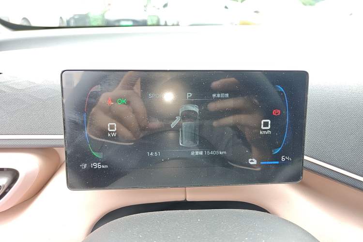 Used BYD Seagull 2025 305km Active Version Instrument Cluster