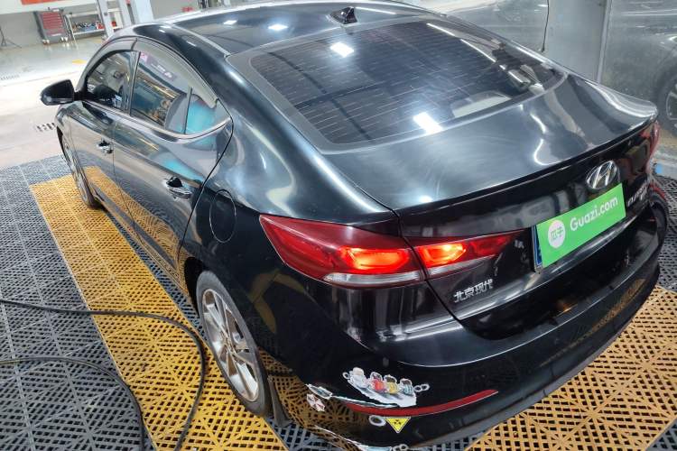 Used Hyundai Elantra (6th Generation / Lingdong) 2016 1.6L Automatic ZhiXuan – Elite Version Rear Left 45 Deg