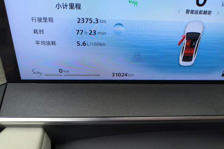 Used Geely Auto Preface 2024 Zhiqing 1.5TD Tiangong Edition Odometer Close Up