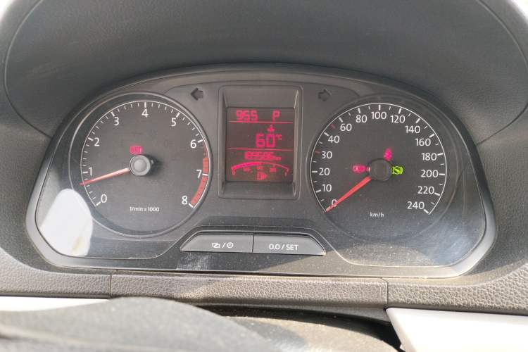 Used Volkswagen Jetta 2015 1.6L Automatic Comfort Model Instrument Cluster