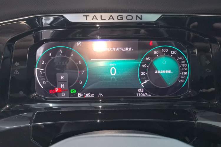 Used Volkswagen Talagon 2022 380TSI Four-Wheel Drive Luxury "Jiajing" Edition Pro 6 Seats Instrument Cluster