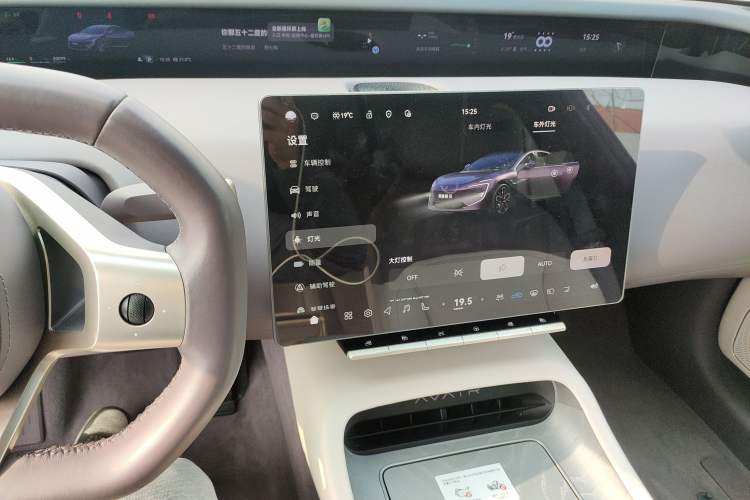 Used Avatr 12 2023 650 Three-Laser Four-Wheel Drive Performance Edition Audio And AC Panel