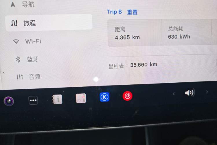 Used Tesla Model 3 2020 Revised Version Standard Range Rear-Wheel Drive – Upgraded Edition Odometer Close Up