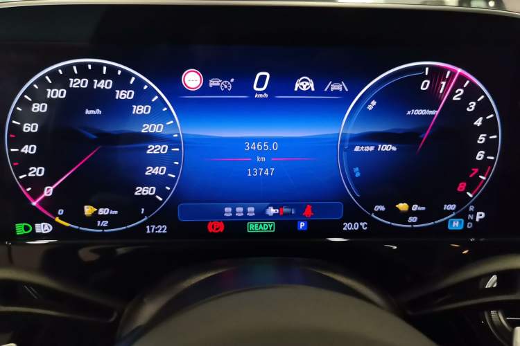 Used Mercedes-Benz E-Class New Energy 2024 E 350 e L Plug-in Hybrid Sedan Instrument Cluster