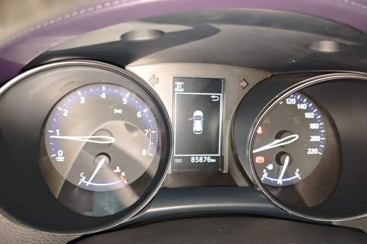 Used Toyota IZOA 2018 2.0L Yichi Edition China V Standard Instrument Cluster