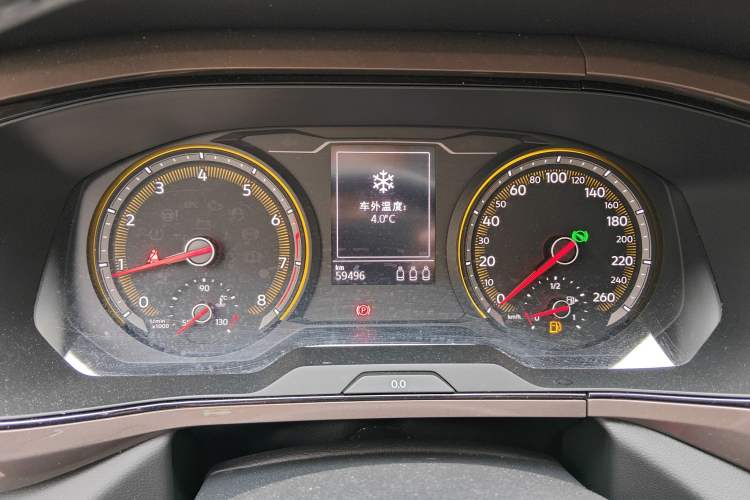 Used Volkswagen Tharu 2020 280TSI Two-Wheel Drive Luxury Edition China VI Standard Instrument Cluster