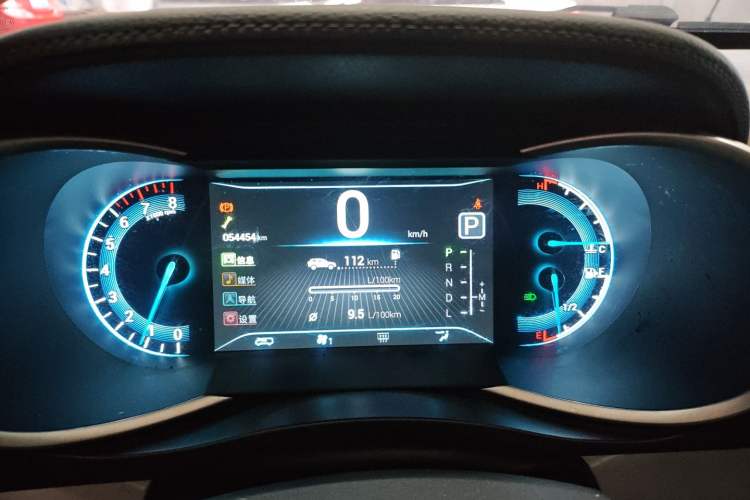 Used Cowin X3 2017 1.6L CVT Enthusiast Edition China V Standard Instrument Cluster