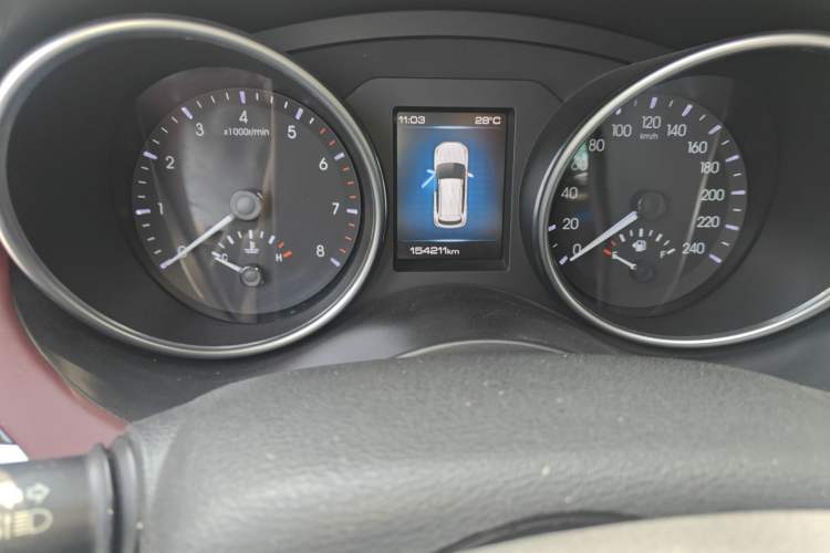 Used Haval H6 Coupe 2018 Red-Label 1.5T Automatic Two-Wheel Drive Ultra-Luxury Model Odometer Close Up