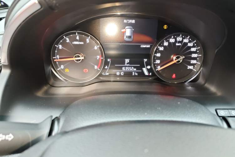 Used Honda Avancier 2017 370TURBO 2WD Luxury Edition Odometer Close Up