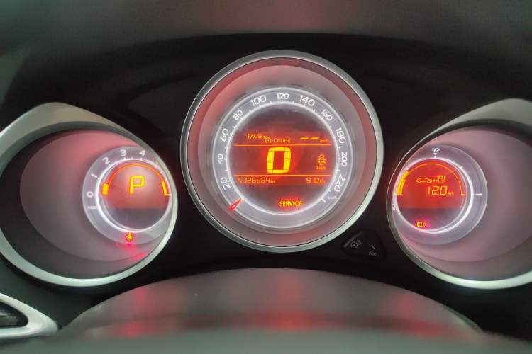 Used Citroen C4L 2014 1.8L Intelligent Drive Automatic Dynamic Model Instrument Cluster