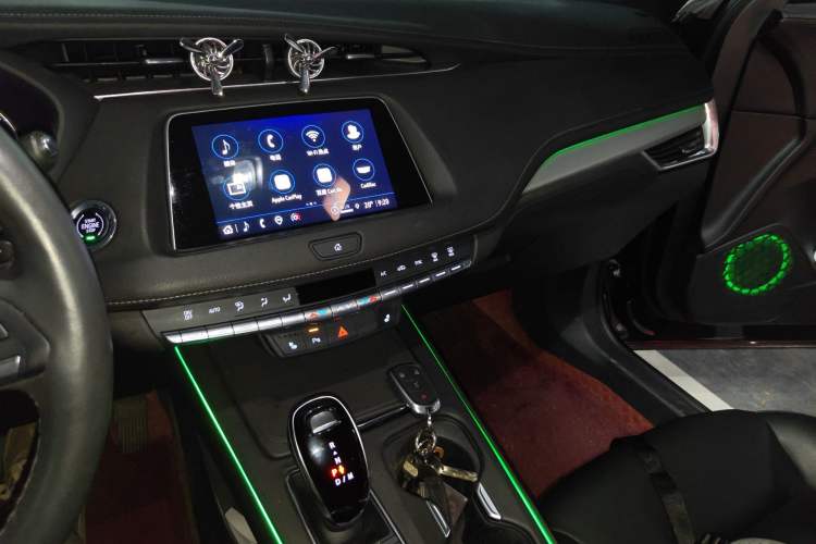 Used Cadillac XT4 2021 28T Two-Wheel Drive Leading Version Audio And AC Panel