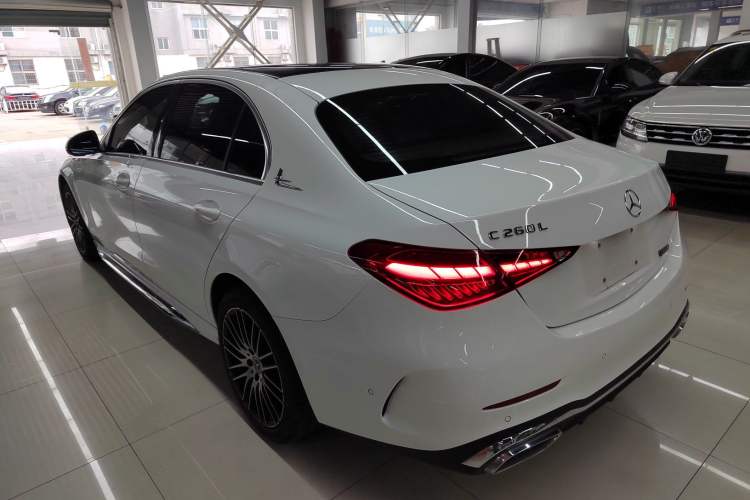 Used Mercedes-Benz C-Class 2025 C 260 L Sport Edition Rear Left 45 Deg