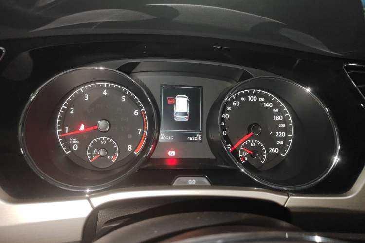 Used Volkswagen Touran 2018 Volkswagen Touran L 280TSI DSG Boundary Luxury Edition 7 Seats China V Emission Standard Instrument Cluster