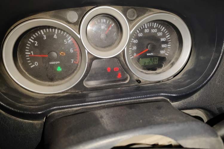 Used Foton MP-X E 2017 2.0L New Express Long Wheelbase 4Q20M Odometer Close Up