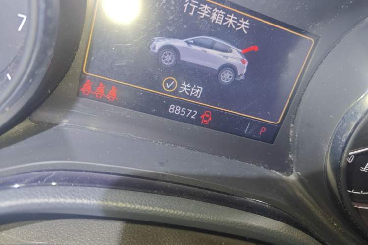 Used Buick Encore GX 2020 20T CVT Two-Wheel Drive Luxury Version Odometer Close Up