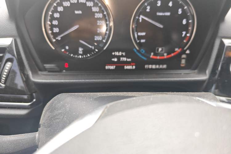 Used BMW 1 Series 2022 120i M Sport Edition Odometer Close Up