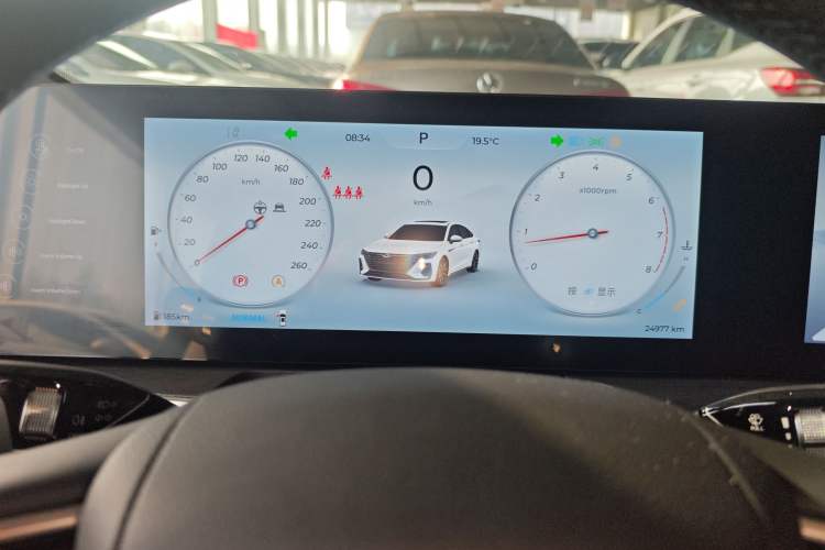 Used Chery Arrizo 8 2023 High-Performance Edition 2.0T DCT Powerfully Equipped Instrument Cluster