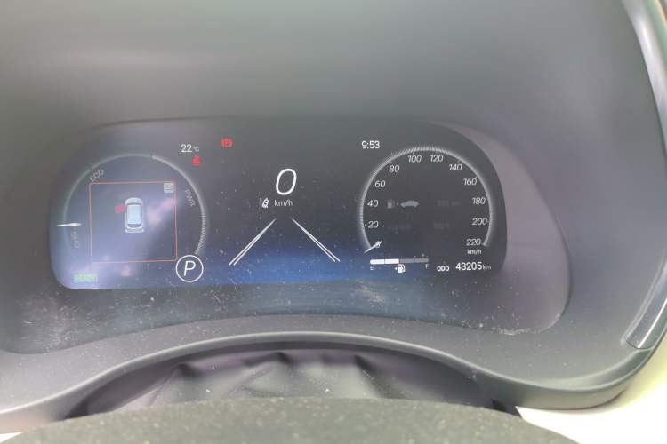 Used Toyota Crown Kluger 2022 2.5L HEV Four-Wheel Drive Flagship Edition Instrument Cluster