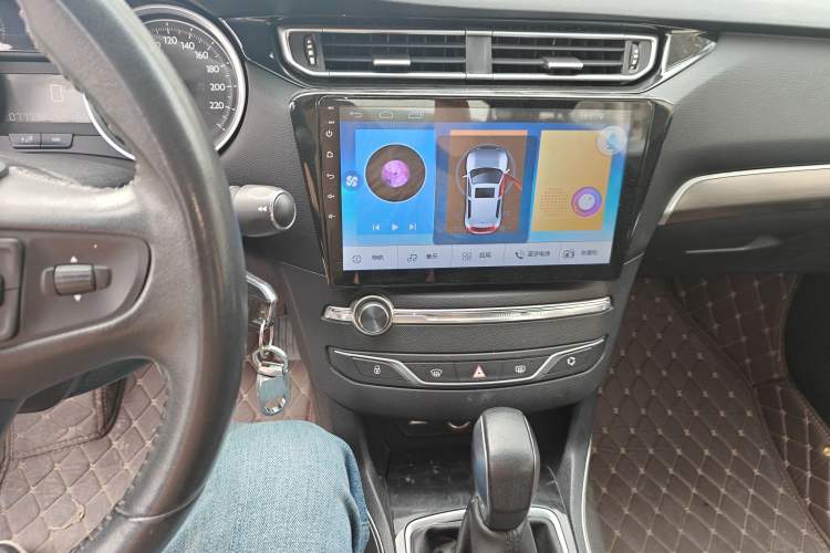 Used Peugeot 408 2015 1.2T Automatic Luxury Edition Audio And AC Panel