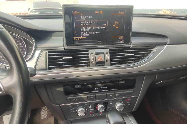 Used Audi A6L 2017 30 FSI Technology Model Audio And AC Panel