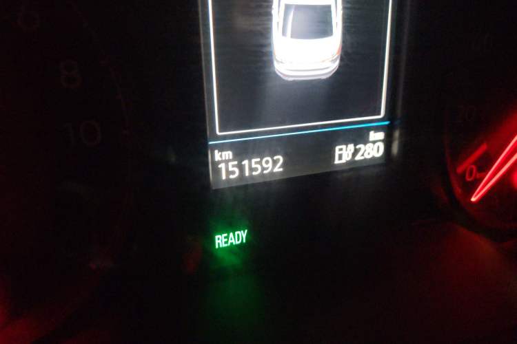 Used Volkswagen Lavida Pure Electric 2019 Enjoyment Edition Odometer Close Up