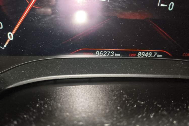 Used BMW 6 Series GT 2019 630i M Sport Package Odometer Close Up